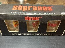 Sopranos HBO Series Shot Glass Set-3 picture
