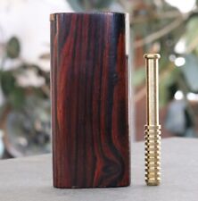 Cocobolo Wood Dugout with One Hitter- 4