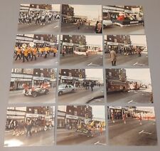 VTG Found Photos (12) Chicago Christmas Parade 1984 - Santa Marching Bands Horse picture