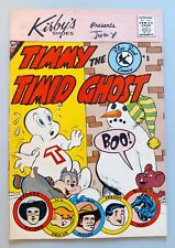 TIMMY THE TIMID GHOST #8, KIRBY'S SHOES, CHARLTON, BLUE BIRD, SILVER, GD-VG 1960 picture