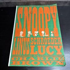 The Colorful World Of Snoopy Linus Schroeder Lucy Charlie Brown Vintage 1968 picture
