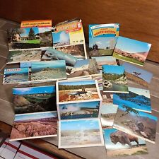 Vtg, Souvenir Collectible Postcard sets Yellowstone, Badlands, Colorado, Idaho picture
