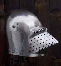 18 gauge Steel Medieval Hundsgugel bascinet Helmet picture