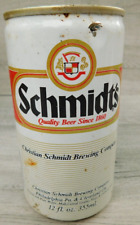 Man Cave Premium Schmidt's Cleveland OH Quality Beer Since 1860 Pulltab Beer Can picture