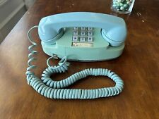 Turquoise princess Phone corded props retro vintage old western electric GT picture