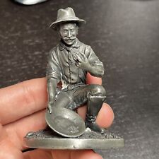 THE FRANKLIN MINT 1974 Fine Pewter Collection - “The Prospector” 1836-1855 RARE picture