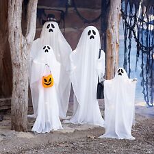 WAIT 4 IT 2024 HALLOWEEN SET OF (4) STANDING GHOST FAMILY LIGHTED (PRE SALE)  picture