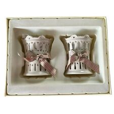 New In Box Lenox Great Giftables Pierced Votives Set Of 2 picture