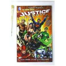 Justice League (2011 series) Trade Paperback #1 in NM minus cond. DC comics [l: picture