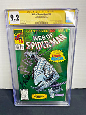 Web of Spider-Man #100 1993 CGC 9.2 Signature Series Signed by Alex Saviuk picture