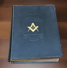 Masonic HOLY BIBLE Holman Edition 1937 Reference Dictionary Index Freemason RARE picture