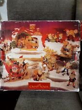 Rare Grandeur Noel Collectors Edition 7 - Piece Santa's Workkshop  picture