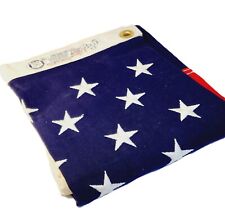 RARE .. 1st 50 Star USA FLAG FLOWN OVER CAPITAL on July 4th 1960 w/ COA & Letter picture