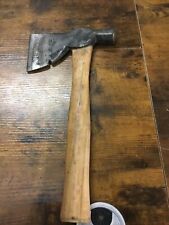 1930-40s Antique Companion Sears Carpenters Half Hatchet Axe Hand Hewn Hickory picture