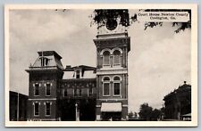 Postcard D 29, Court House Newton County, Covington, Ga. picture
