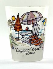 DAYTONA BEACH FLORIDA BEACH CHAIR SHOT GLASS SHOTGLASS picture
