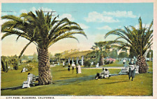 VIntage Postcard-City Park, Alhambra, CA picture