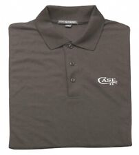 Case xx Logo Premium Cotton/Poly xxX-Large Grey Polo Shirt 52503 picture