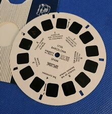 Rare Sawyer's Vintage Single view-master Reel 1726 Barcelona Spain bubbled picture