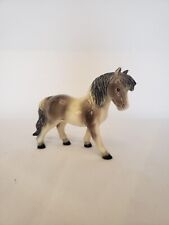 Vtg Goebel W. Germany Standing Horse Shetland Pony Porcelane Figurine Gray White picture