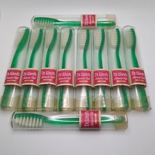 Vintage Dr. West's Miracle Tuft Hard Toothbrush 10 New in Glass Tubes picture