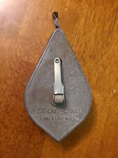 Vintage Straight Line Plum Bob.USA Made. Excellent.  Irwin Tool.  picture