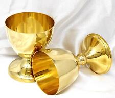 Set of Two Miniature Chalices Common Cups for Communions or Personal Mass Sets picture