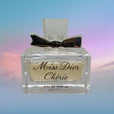 Vintage Miss Dior Cherie Eau de Parfum EDP Mini Bottle Splash .17 oz  90% Full picture