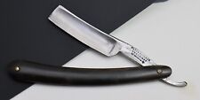 Repaired Antique Wade & Butcher Sheffield 6/8 Horn Handle Straight Shaving Razor picture