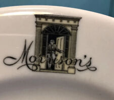 MORRISON'S CAFETERIA 6 3/4” PLATE RESTAURANT WARE ~ SYRACUSE CHINA vtg picture
