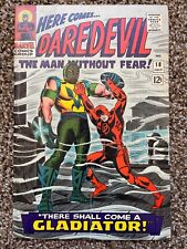 DAREDEVIL 18 - ORIGIN & 1ST APPEARANCE OF THE GLADIATOR - THOR 1966 Key 🔑 picture