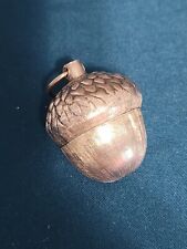 Vintage Acorn Sterling Silver Thimble Holder Mexico 925 picture