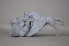 Blaze & Aiden ~ Fighting Stallion Pegsi ~  Micro Scale (Breyer Mini Whinnie) picture