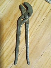 Vintage Herbrand No.168 Tongue & Groove Slip Joint Pliers Multigrip Junior (t54) picture