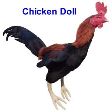Doll Chicken Rooster Cock Realistic Hanging Silicone Training Equipment Sport1Pc picture