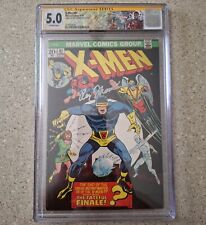 X-Men #87 CGC 5.0 Signed By Roy Thomas Custom Label picture