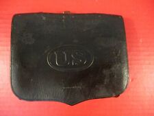 Indian War Era US Army Cavalry No 1 Hagner Leather Cartridge Box .50-70 Cal #4 picture