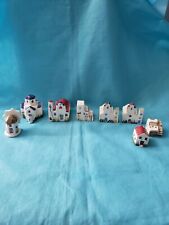  Vintage Greece Pottery Ceramic Mini Houses Hand Painted Ceramic 8 picture
