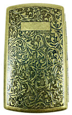 Style Classic Metallic Copper Color Double Sided King Size Mini Cigarette Case picture