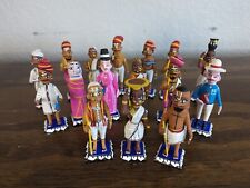 Handmade Balsa Wood 20 Pc Indian Village Kondapalli Toys Hand Made In India 4