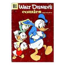 Walt Disney's Comics and Stories #184 Dell comics Fine+ [i; picture