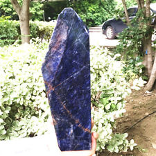 8.11LB Natural Blue Sodalite Quartz Polishing Crystal Mineral Specimen. 316 picture