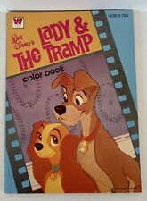 Vintage Disney's Lady & The Tramp Coloring Book 1979 Whitman Books New Unused picture