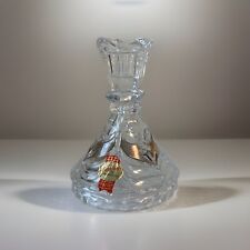 Vintage Germany Anne Hutte Bleikristall 24% Crystal Candle Stick picture