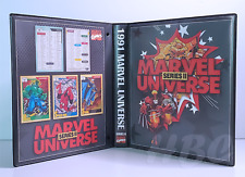 Custom Graphics Marvel 1991 MARVEL UNIVERSE SERIES 2 Binder Inserts Only  picture