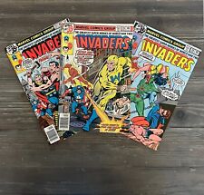 Vintage The Invaders Issues #33, 35, 39 (Lot Of 3) 1978 - 1979 picture