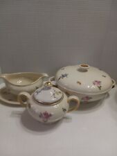 Rosenthal Winifred Selb- Germany Covered Casserole, Gravy Boat, Sugar Bowl With picture