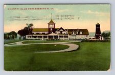 Parkersburg WV-West Virginia, Country Club, Antique, Vintage c1913 Postcard picture