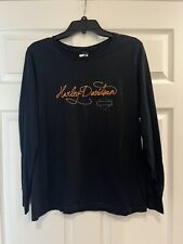 Harley-Davidson Size XL Black Long Sleeve T Shirt Gail’s Kansas City picture