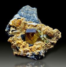 130 Carat Rare Sphene Combine With Epidot Specimen From Afghanistan picture